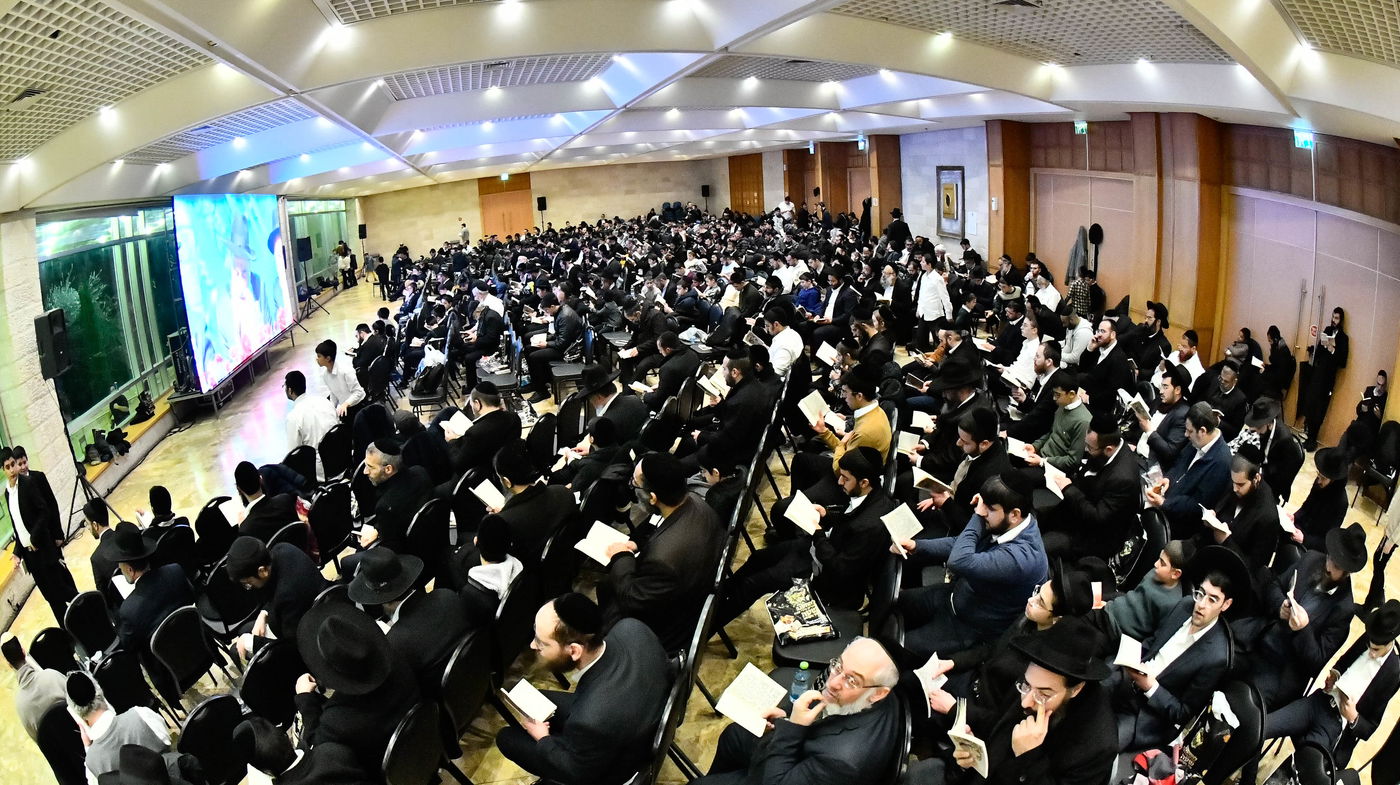 מעמד סיום הזוהר של מוסדות נהר שלום - ירושלים