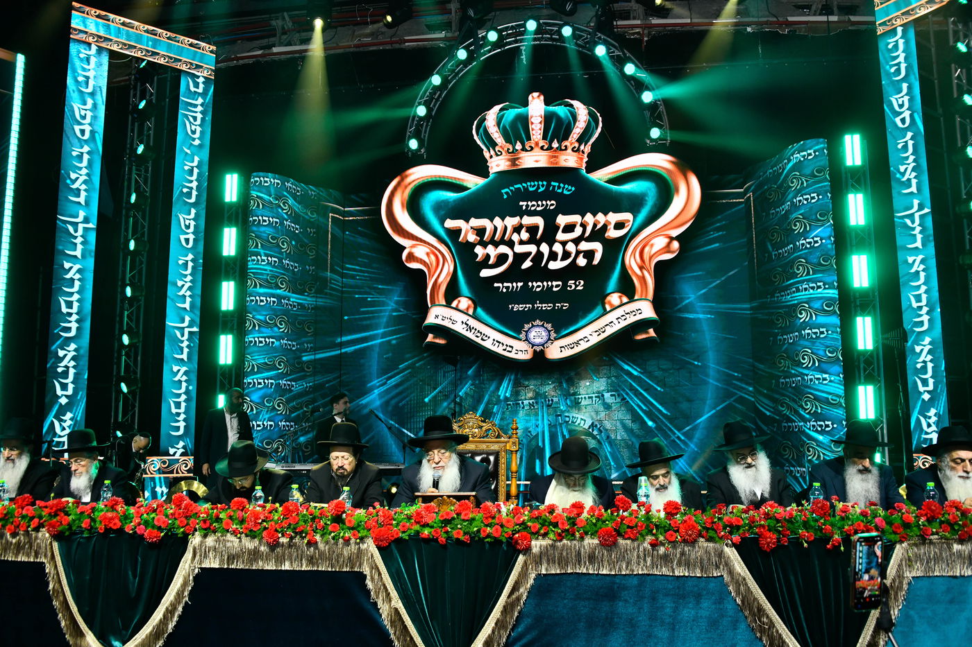 מעמד סיום הזוהר של מוסדות נהר שלום - ירושלים