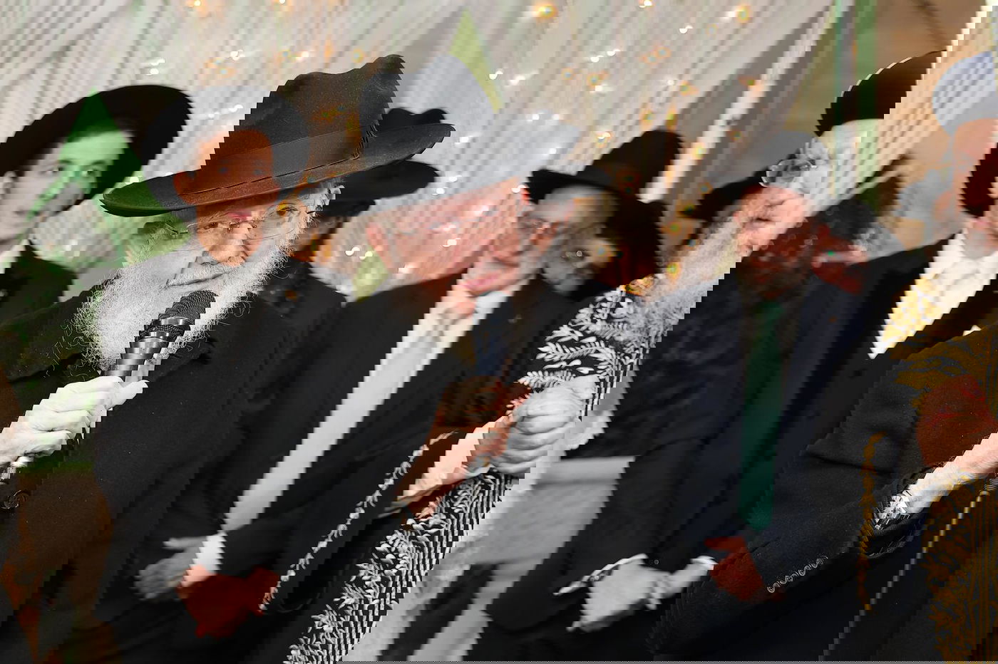 שמחת נישואי נכד הגר”מ מאזוז זצ"ל