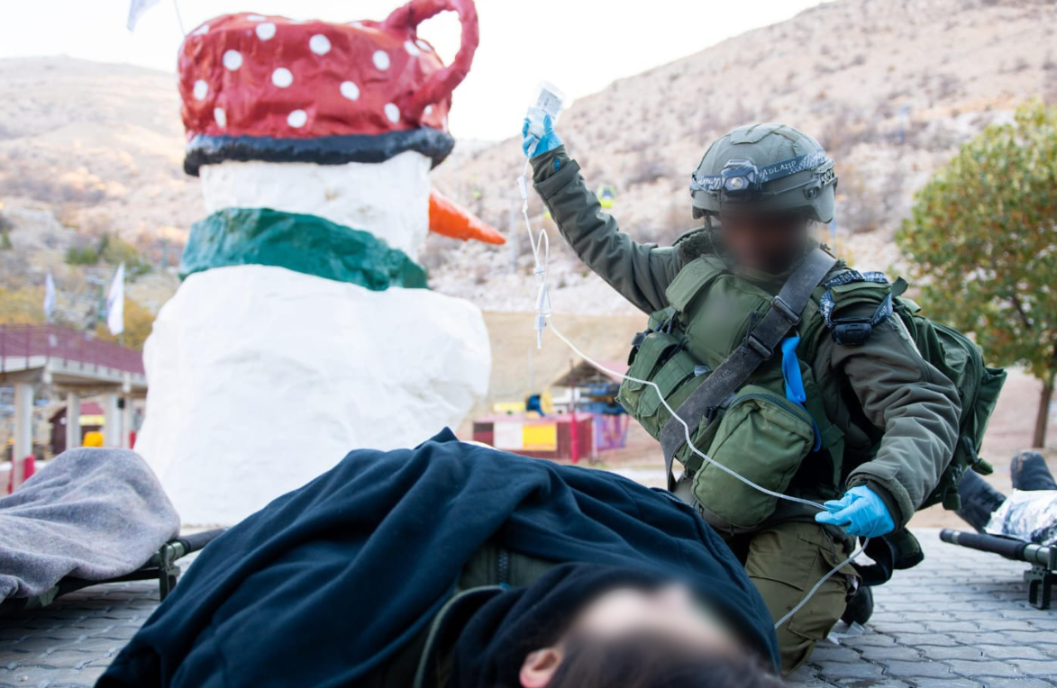 תיעוד ממהלך התרגיל