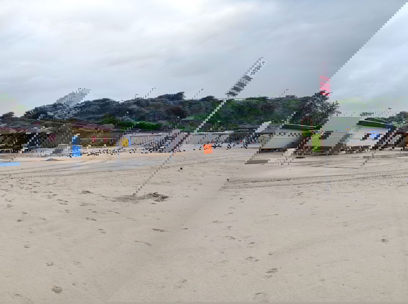 החוף הנפרד בתל אביב - לפני הרחבה