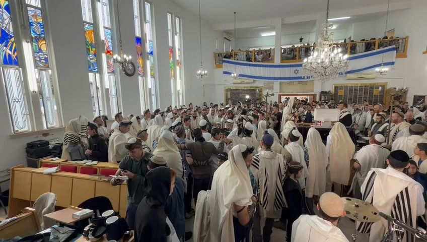 ספר תורה ששרד את השואה הוקדש לחללי המלחמה