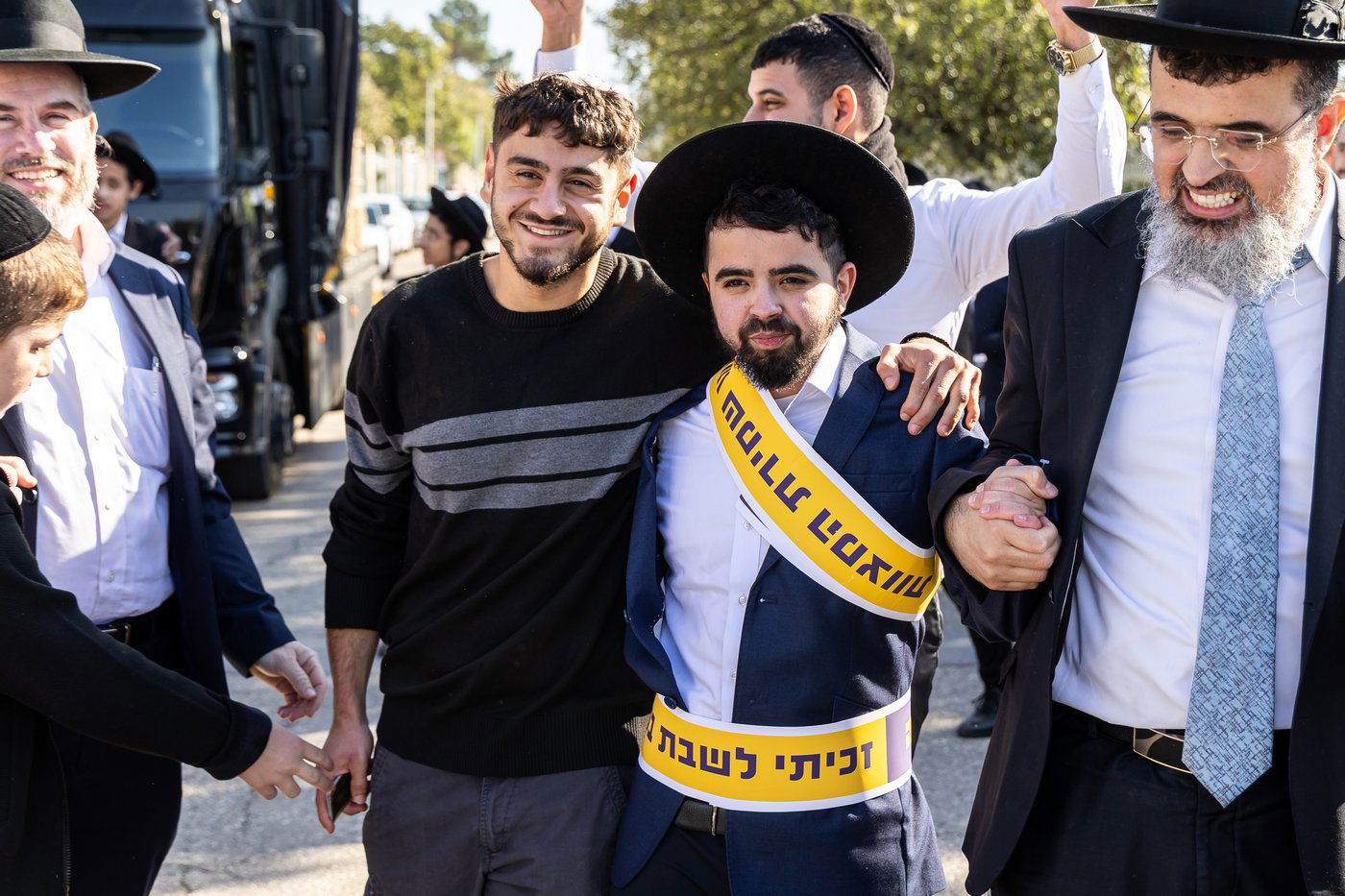 קבלת פנים לאסיר יונתן כהן