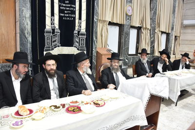 מסיבת חנוכה בישיבת תורת דוד