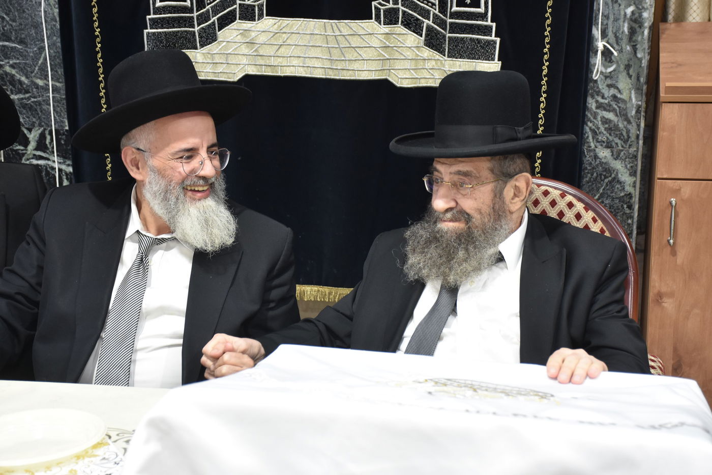 מסיבת חנוכה בישיבת תורת דוד