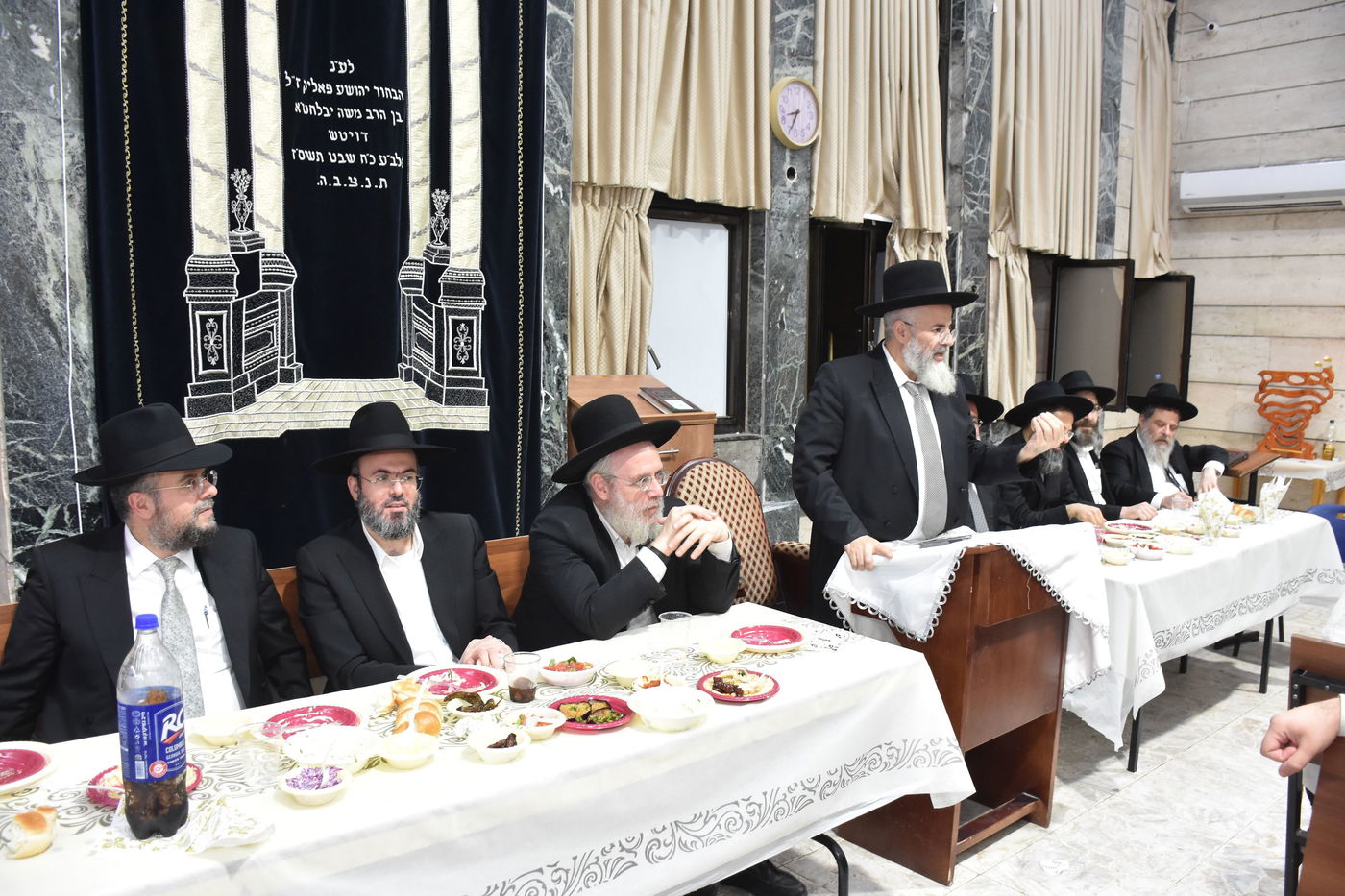 מסיבת חנוכה בישיבת תורת דוד