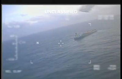 כמו בסרט פעולה: כך נראתה ההשתלטות של צבא ארה"ב על הספינה מוונצואלה