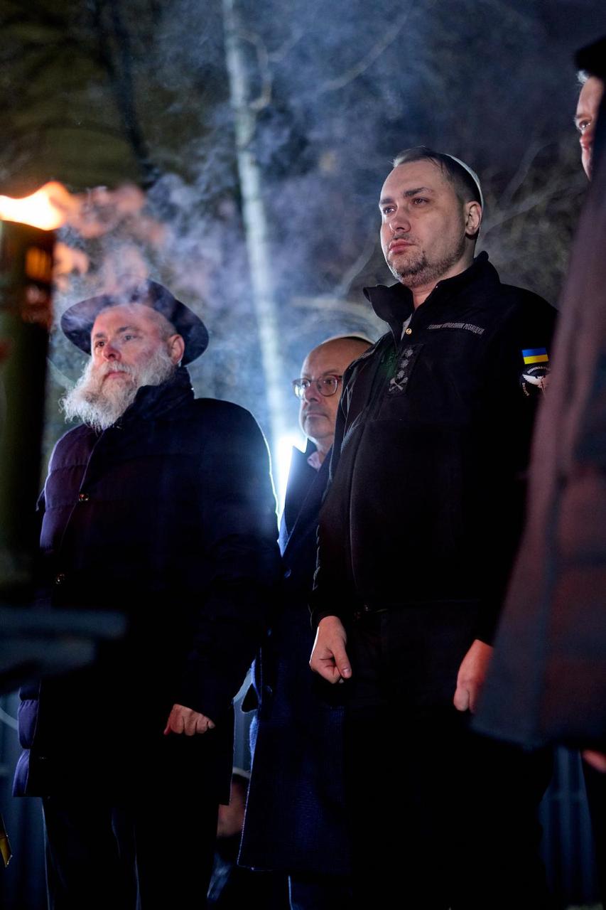 הדלקת נרות חנוכה בקייב