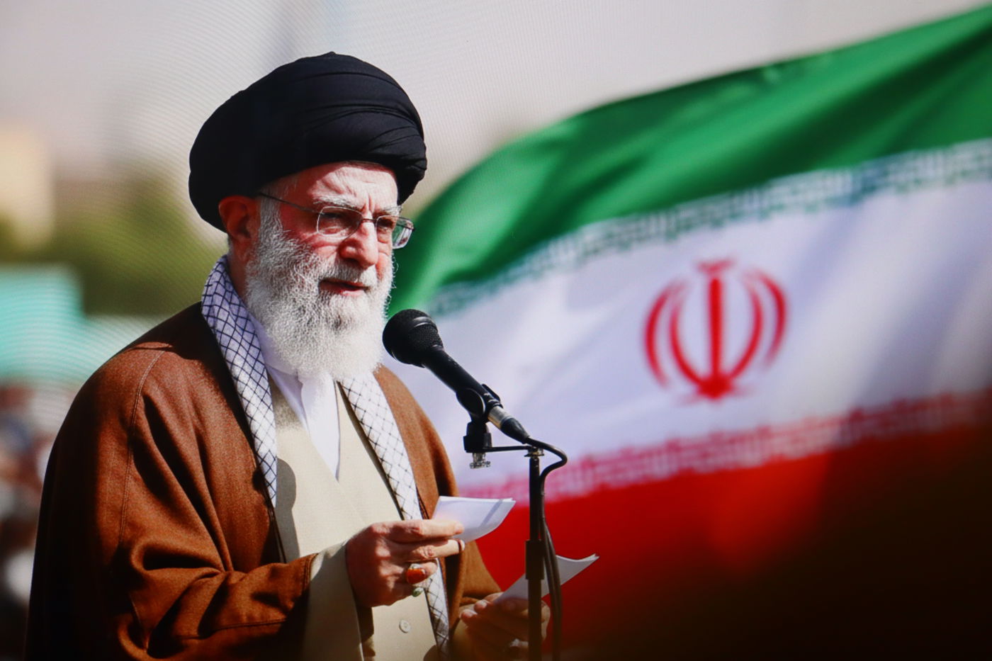 המנהיג העליון באיראן עלי חמינאי