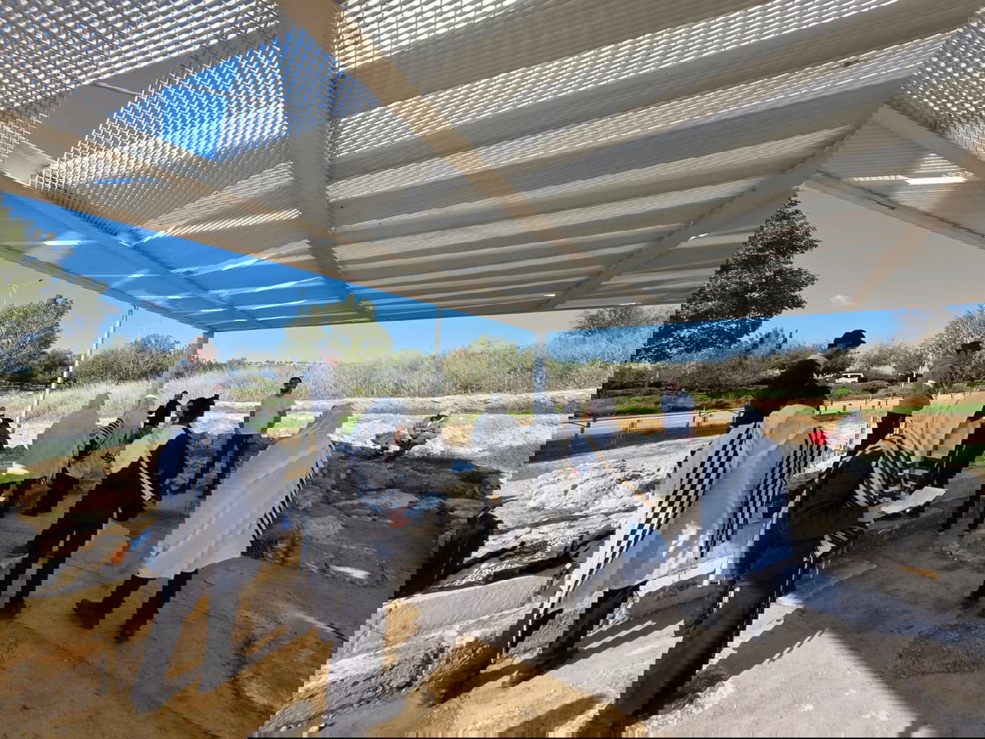 חנוכה בבית הכנסת העתיק אום אל-עומדן שבמודיעין