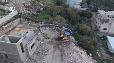 צו ההריסה בואדי ערה בוצע עם אבטחה של המשטרה | צפו