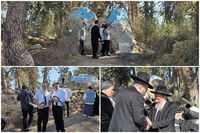 קבר מתתיהו ביער בן שמן, הבוקר - זאת חנוכה