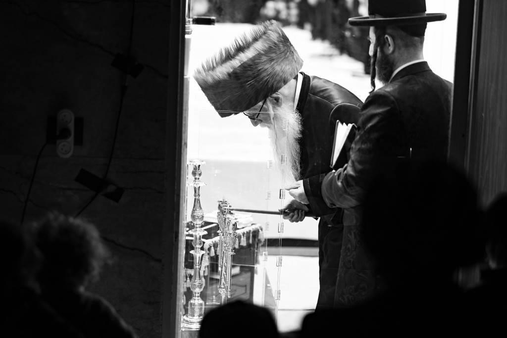 ערב ומוצאי שבת חנוכה בצאנז