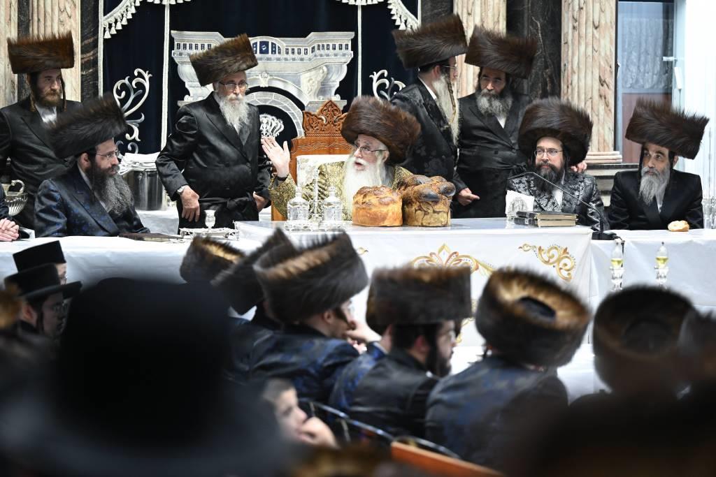 ערב ומוצאי שבת חנוכה בצאנז