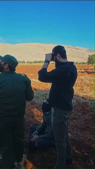 נשיא סוריה במפקח על התקדמות הצבא