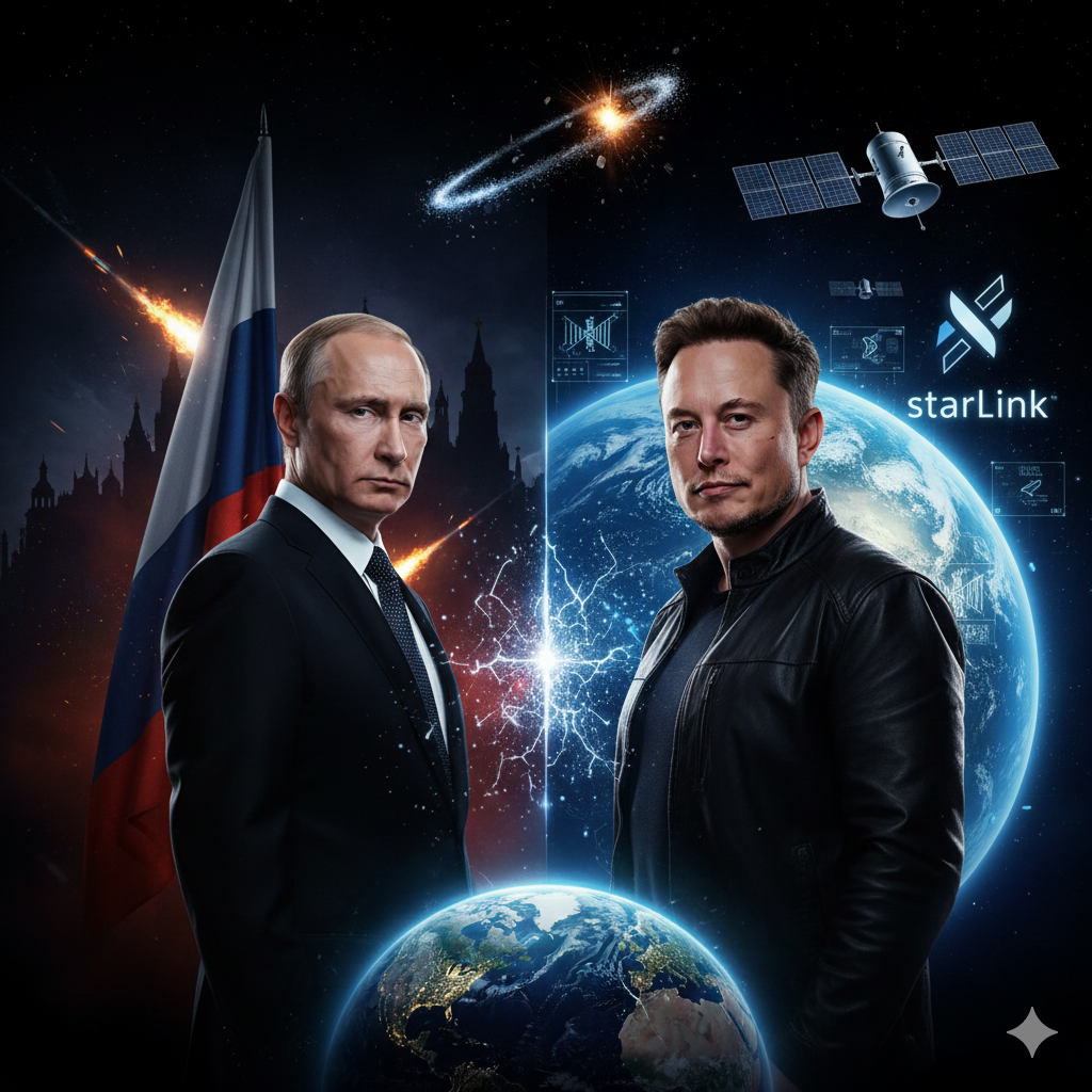 קרב אימתני פוטין נגד מאסק