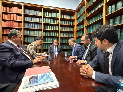 הרב איסייב בביקורו האחרון בושינגטון