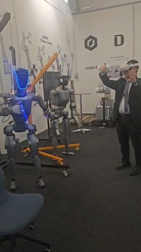 הרובוט בתערוכה בברלין