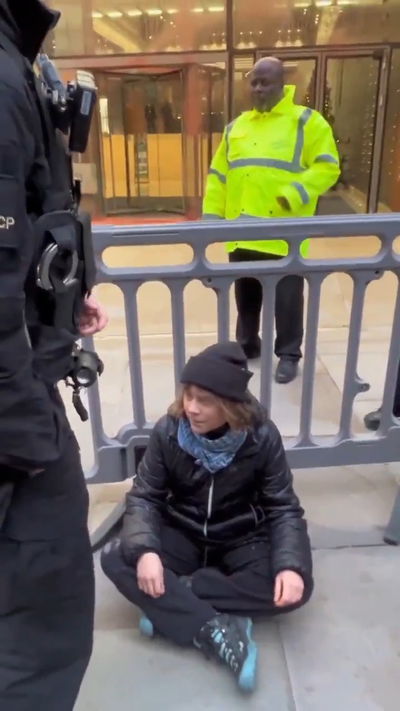 זו הסיבה למעצרה של גרטה בלונדון - ותיעוד מהאירוע המשפיל