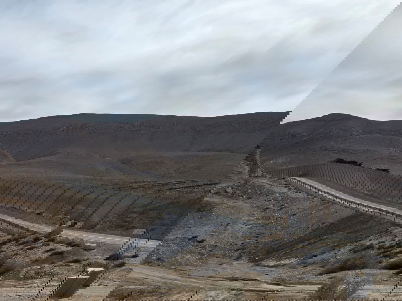 בדרך להר כרכום - כביש 10 גבול ישראל מצרים