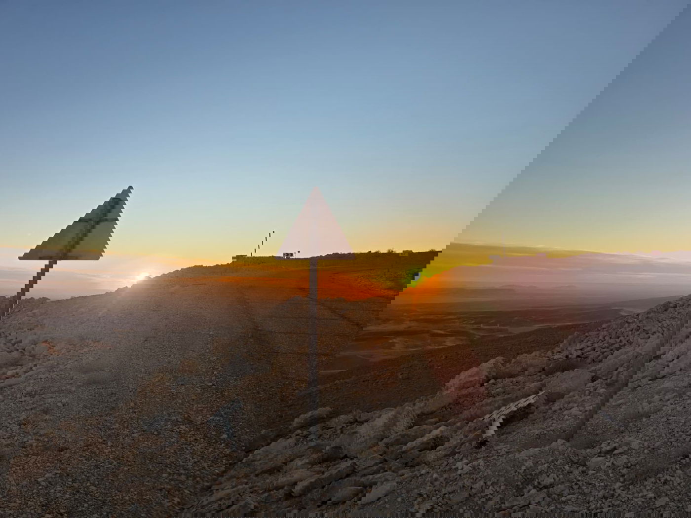 בדרך להר כרכום - כביש 10 גבול ישראל מצרים