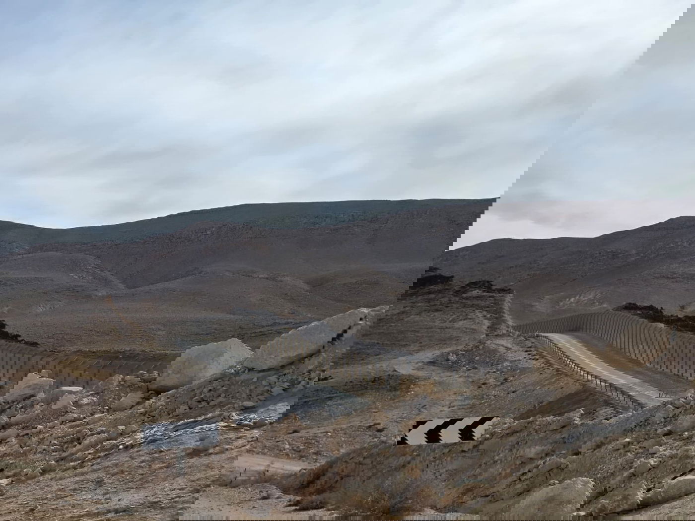 בדרך להר כרכום - כביש 10 גבול ישראל מצרים