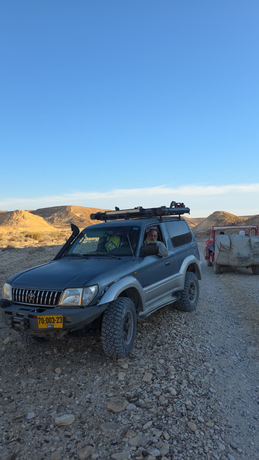 בדרך להר כרכום - הגעה ב4×4