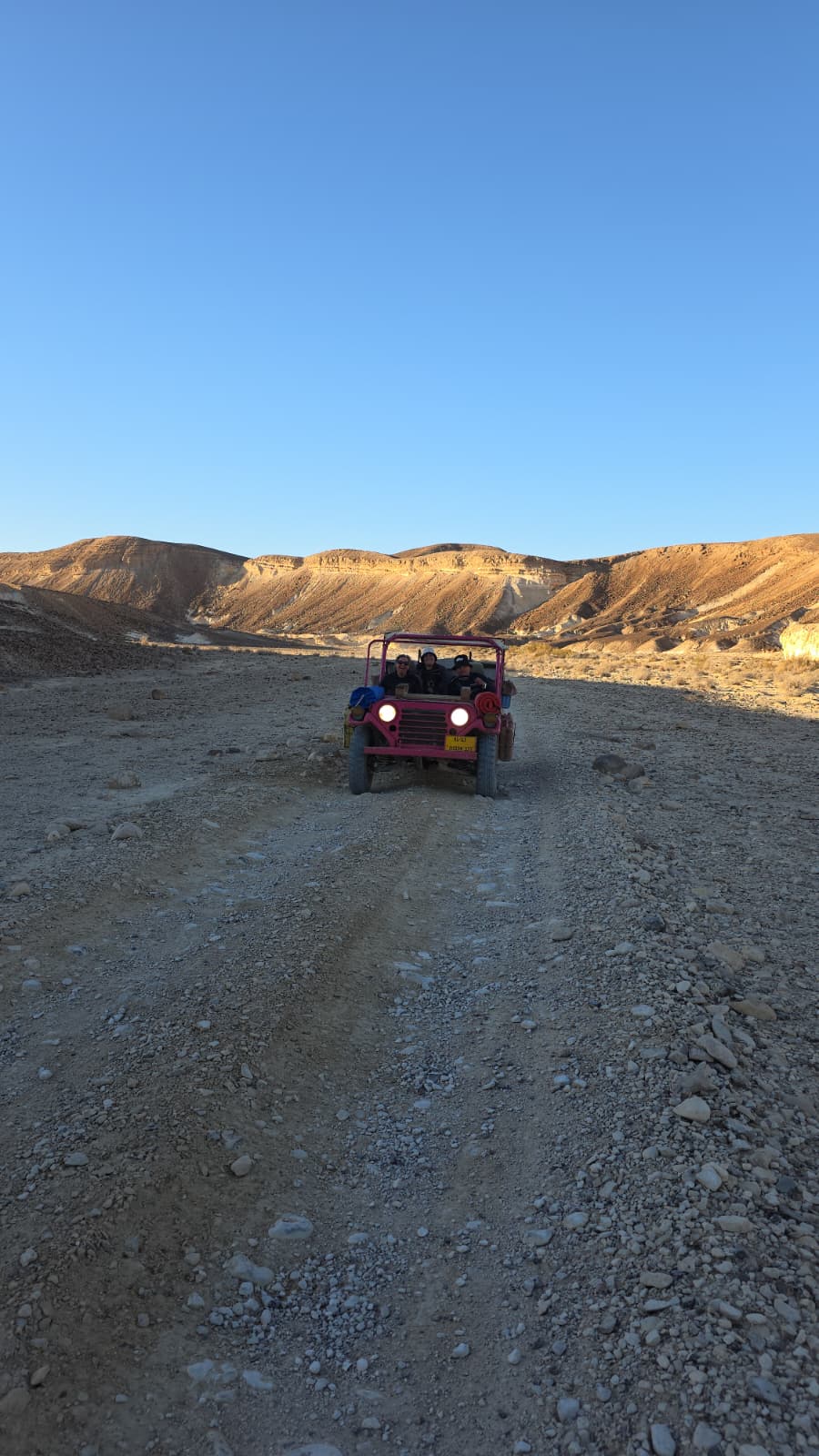 בדרך להר כרכום - הגעה ב4×4