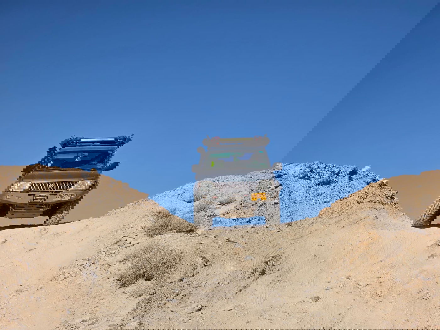 בדרך להר כרכום - הגעה ב4×4