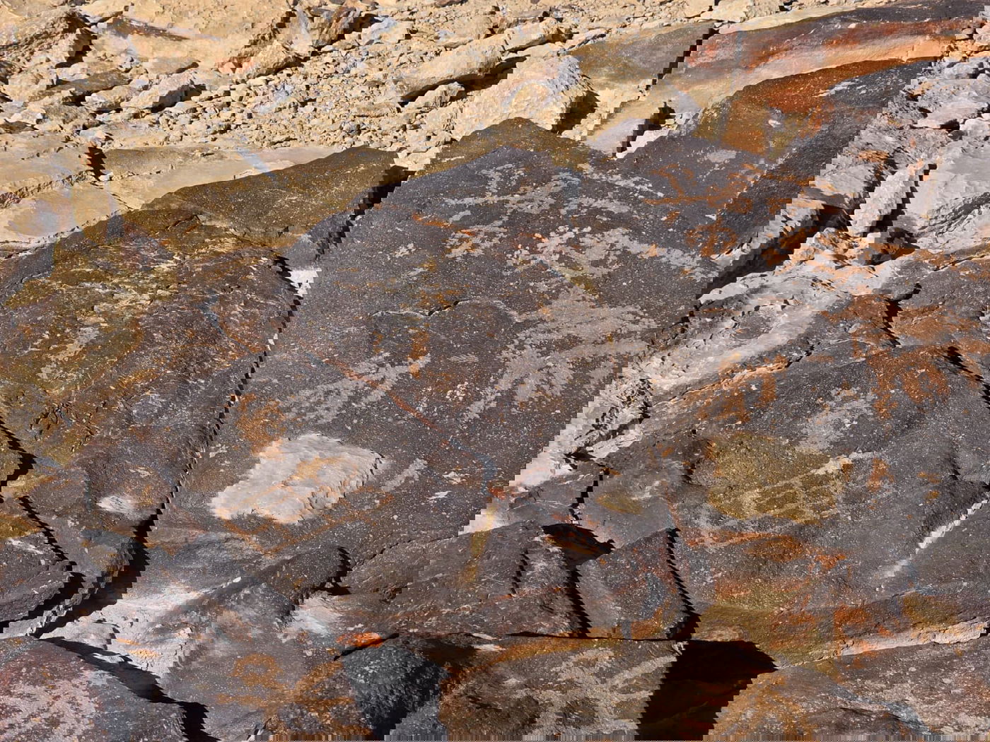 ציור הסלע הנדמה לחוקרים כלוחות הברית