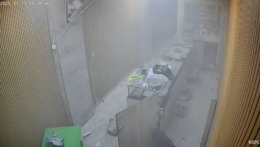 תיעוד הירי בחנות התכשיטים