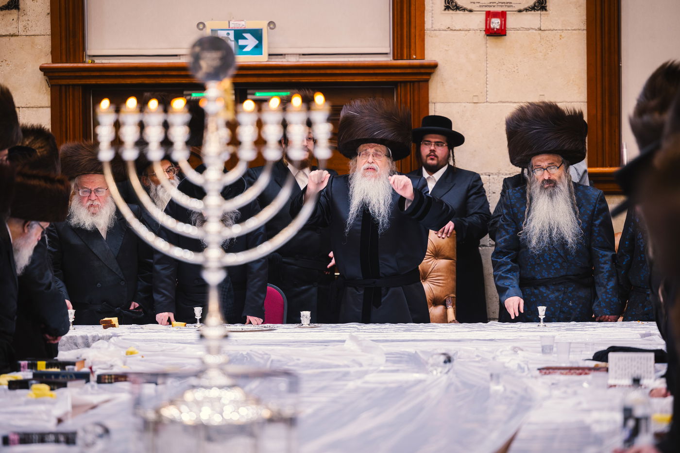 חנוכה בחצה"ק טאהש