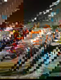 חובשי איחוד הצלה בזירת התאונה