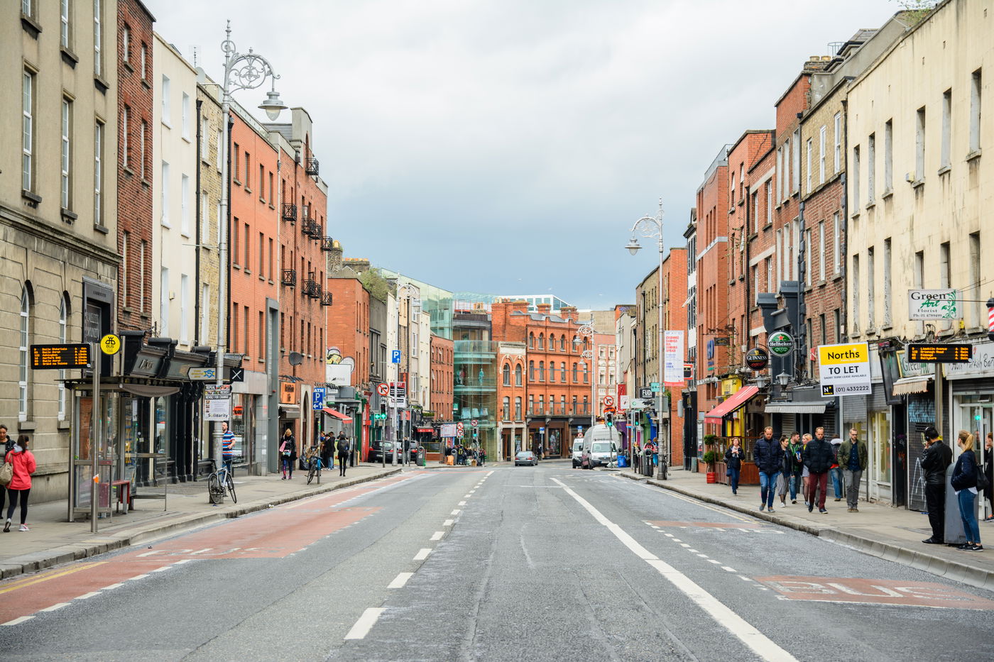 חיים שקטים ורגועים, בינתיים. רחוב בדאבלין, אירלנד