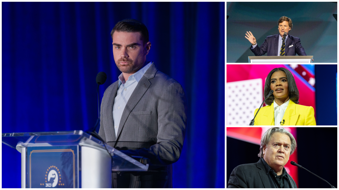 ראש בראש - בן שפירו | טאקר קרלסון –  קנדס אוונס – סטיב באנון