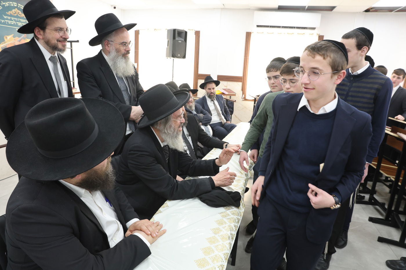 הגר"ד כהן בישיבת ’’ברכת שמואל’