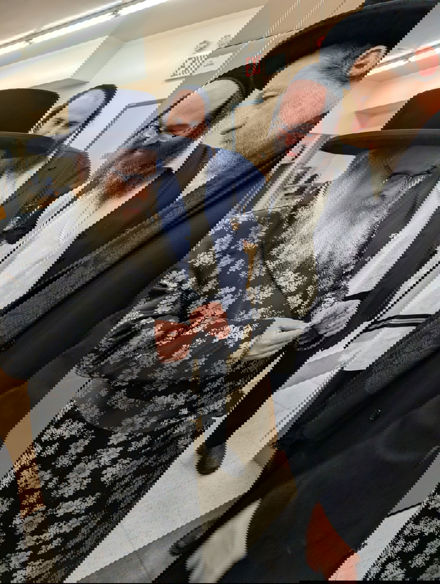 הרב חיים ברוין אצל האדמו"ר מסאטמר 