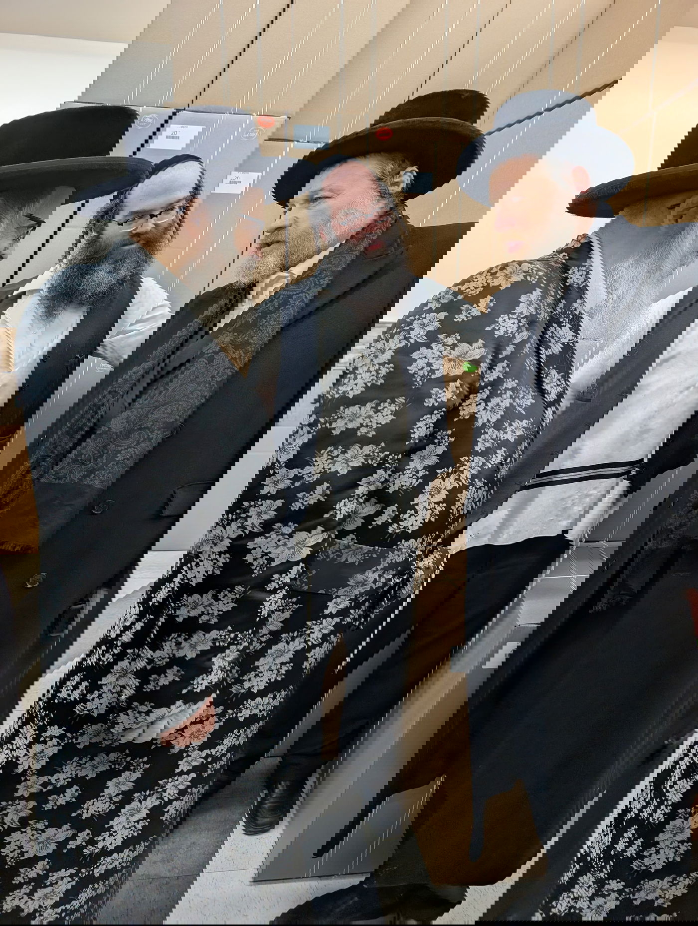 הרב חיים ברוין אצל האדמו"ר מסאטמר 