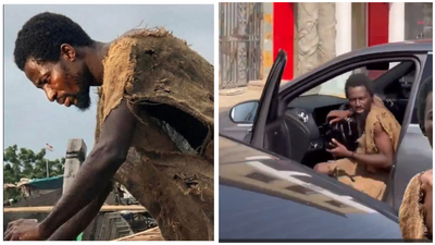 התמימות משתלמת: 'אבו נח' הופיע עם מרצדס יוקרתית ואמר: "אלוקים דחה את המבול"