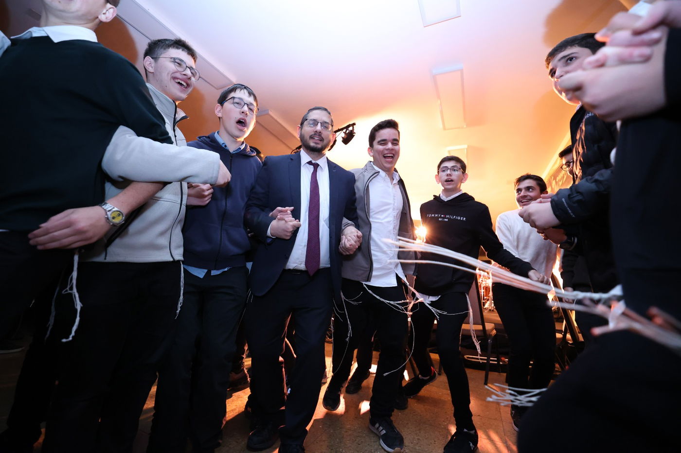 הנחת אבן הפינה בישיבת נהורא