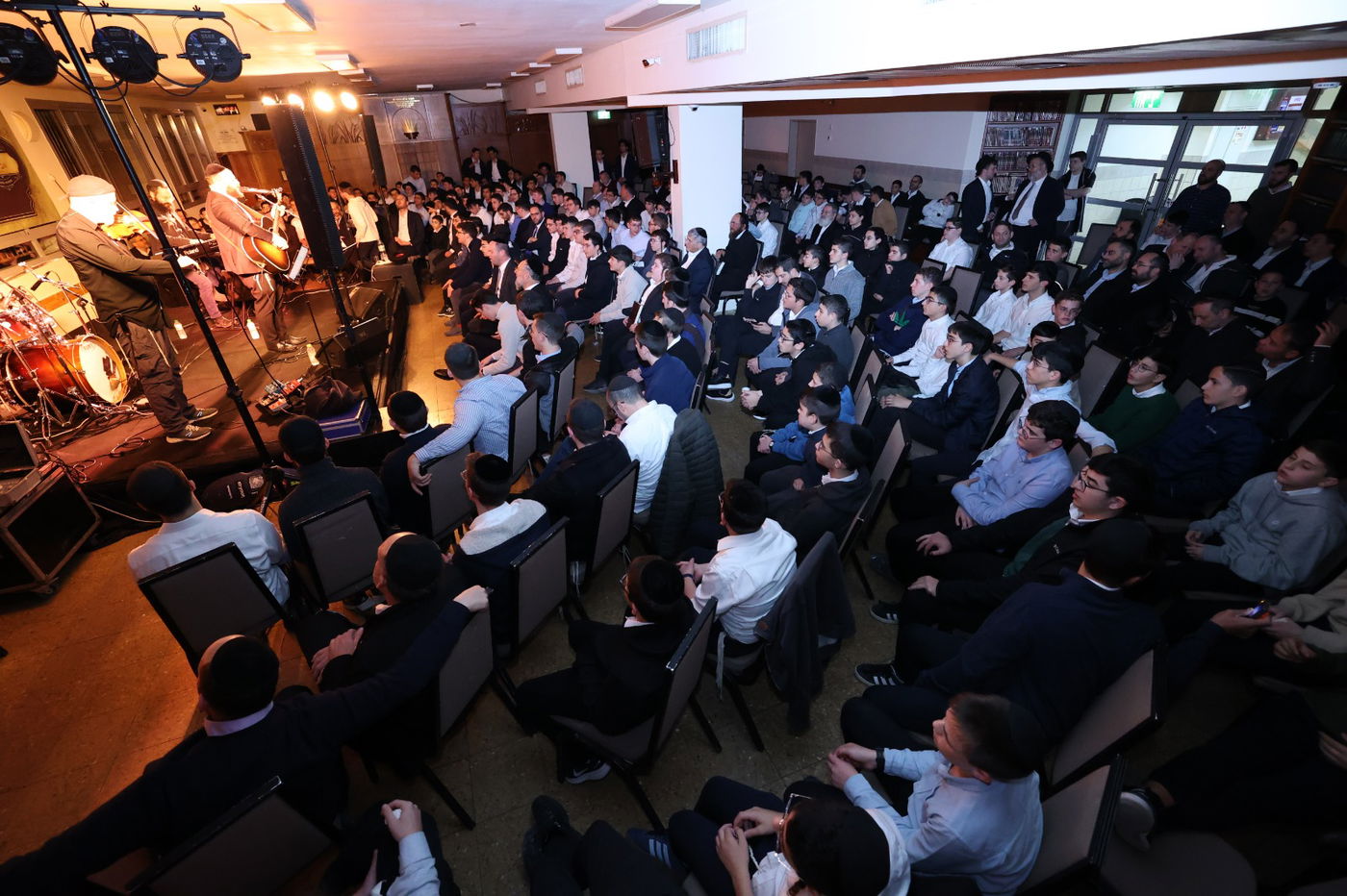 הנחת אבן הפינה בישיבת נהורא