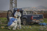 רכבו של המחבל ליד עפולה