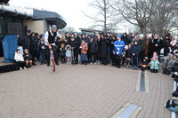 שר האוצר של ניו יורק בהדלקת נר חנוכה בברוקלין