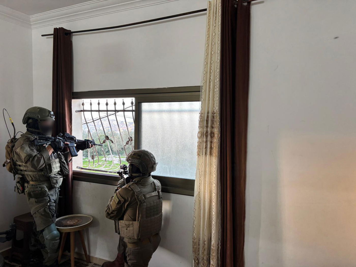 פעילות הכוחות בכפר קבאטיה בתוך ביתו של המחבל