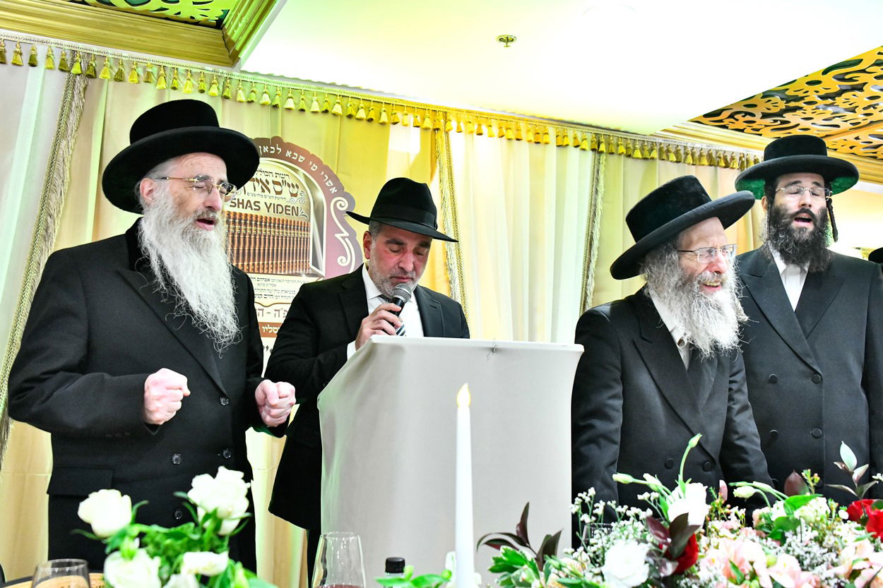 סיום כל הש"ס כולו ומבחן פומבי של 132 גאוני הש"ס אידן