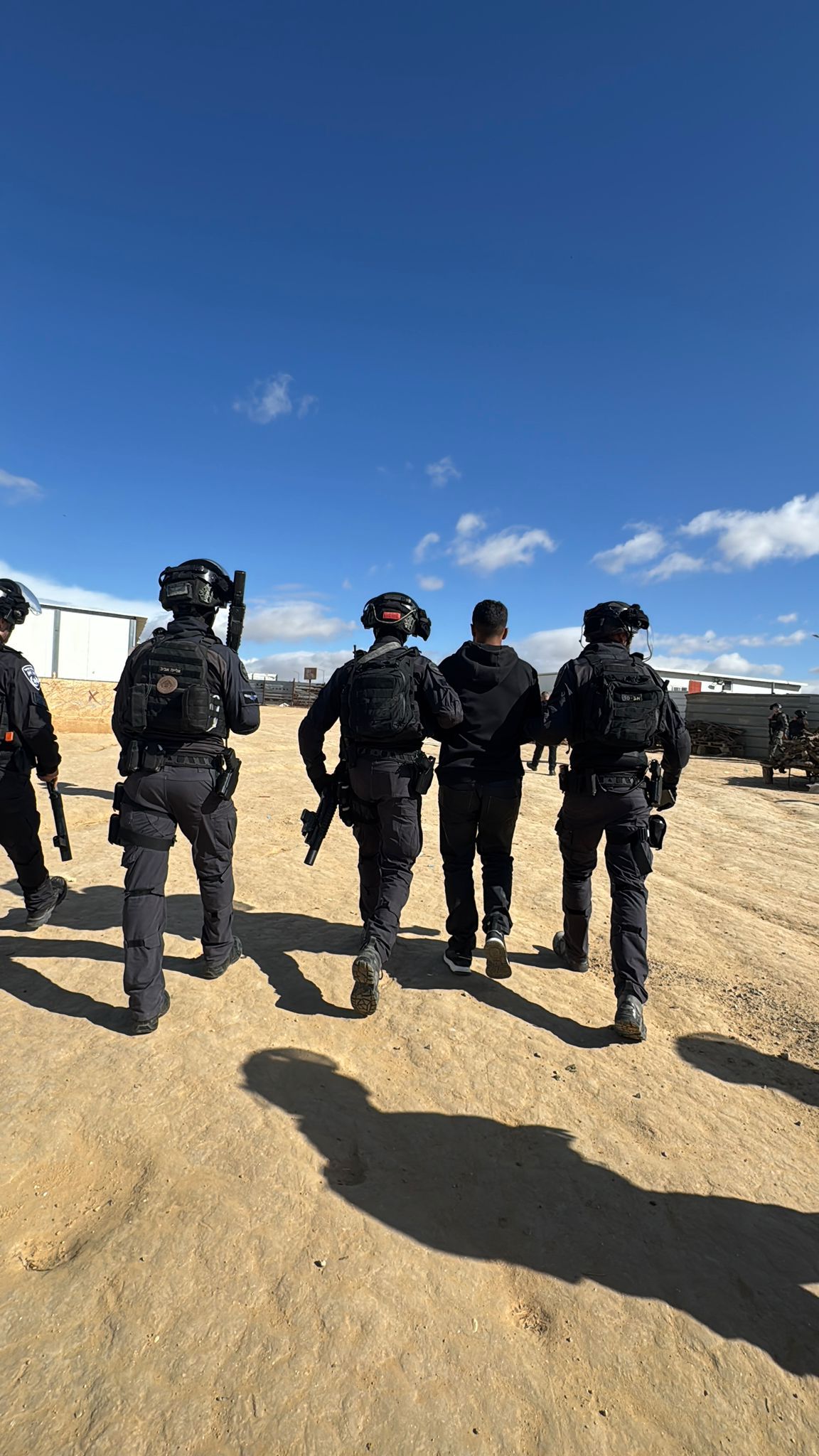 הפעילות המשטרתית בנגב