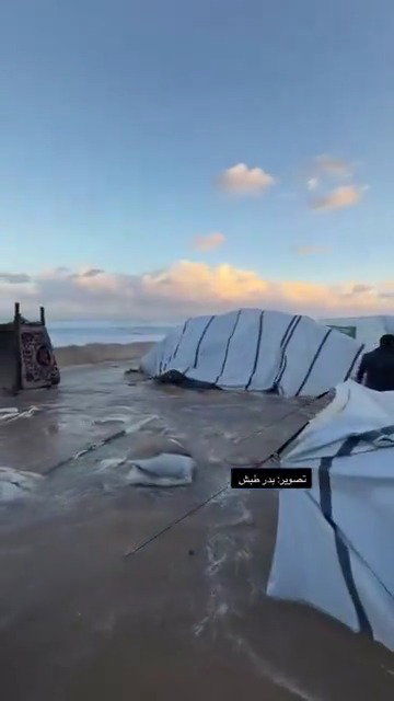 תיעוד ההצפות בעזה