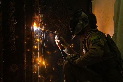 הלוחמים השלימו את אטימת בית המחבל שביצע את הפיגוע הרצחני בערב שבת