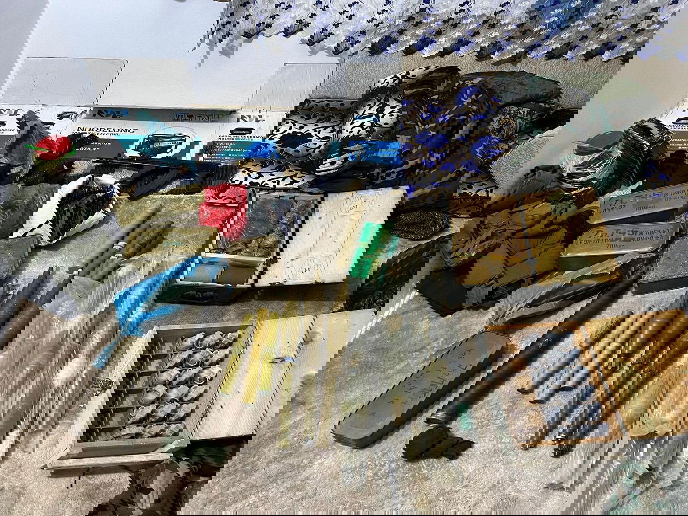 אמצעי הלחימה שאותרו והוחרמו על-ידי כוחות החטיבה בדרום סוריה