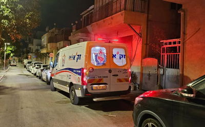 כוחות זק"א בזירה בתל אביב